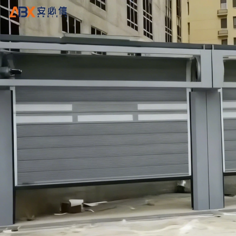 胡杨河感应高速门